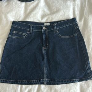 Calvin Klein mini Jean skirt